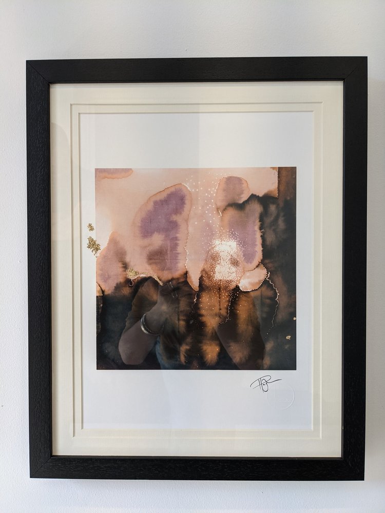 Liminal II | Magically curious. A timeless reimagining of the space that lies between. | Hand embellished Print | By Hannah Pugh