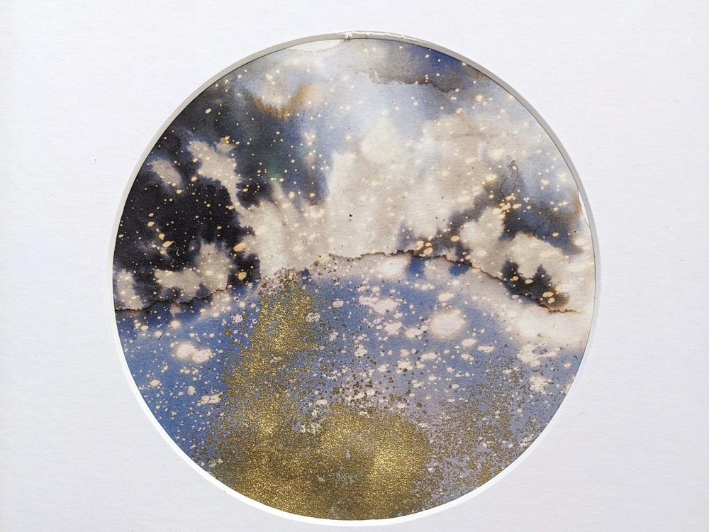 Sky Map i (When I follow the serried multitude of the stars in their circular course, my feet no longer touch the earth.) Ptolemy